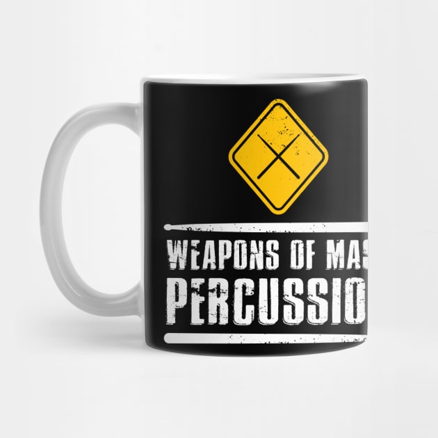 Weapons of Mass Percussion Drumstick Drum Player by phoxydesign